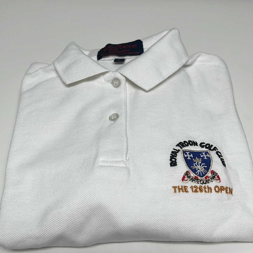 The Royal Troon collection polo shirt